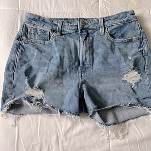 Old Navy High Waisted Denim Short